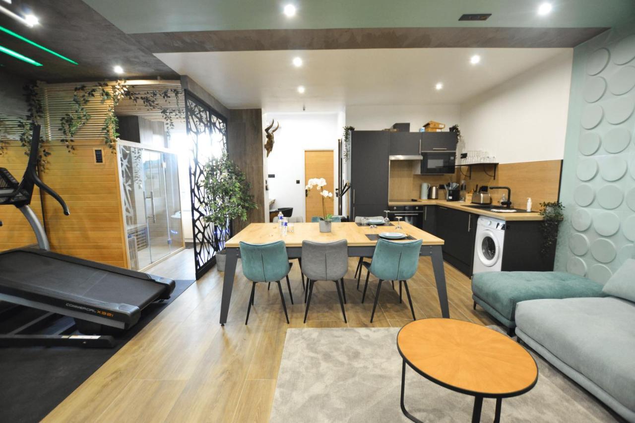 Capsule Wellness - Sauna - Balneo - Machine De Sport Privatif - Ps5 - 2 Chambres Valenciennes Exterior foto